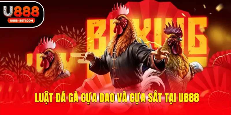 Luật đá gà cựa dao và cựa sắt tại U888